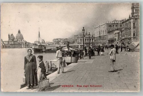 30100 Venezia Foto AK Ria degli Schiavoni