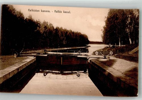 Tampere Tammerfors Foto AK Kalkis Kanal