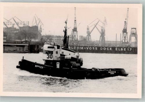 W2000 Hamburg Blohm u. Voss Elbe 17 Bugsier 30 Dock