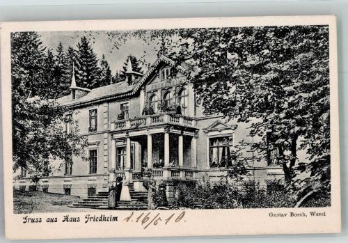 46483 W4230 Wesel a Rhein 1910 - Haus Friedhelm