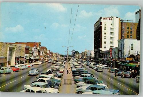 1966 Foto AK Auto Shopping Center Goldsboro North Carolina
