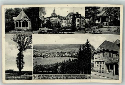 64732 W6123 Bad König - Schloss Fafnirbrunnen