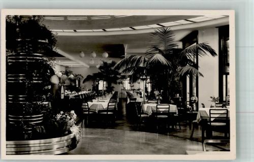 88709 W7758 Meersburg , Bodensee - Strandhotel zum Wilden Mann Palmensaal