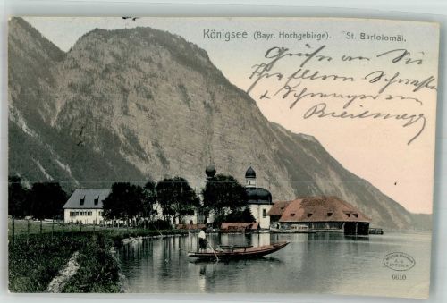 83471 W8240 St. Bartholomä - Königssee Ruderboot