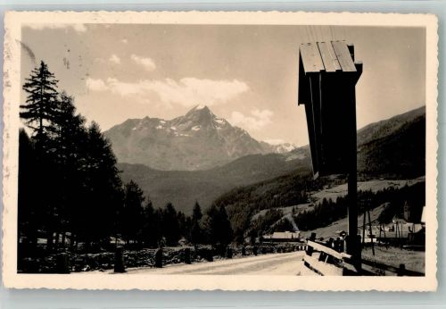 6450 Sölden 1938 Foto AK Wegkreuz