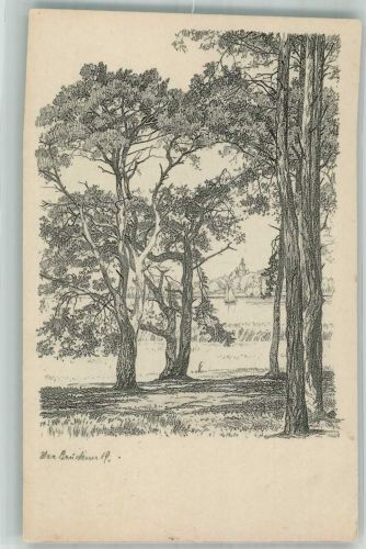 14712 O1830 Rathenow 1924 - sign. Max Bruckner Havelland Ort lt. Recherche