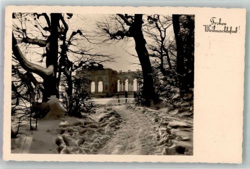 1130 Wien 13. Bezirk, Hietzing 1939 Winter Schloss Schönbrunn Gloriette