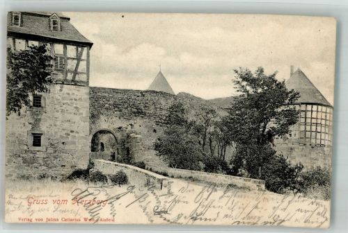 36287 W6431 Breitenbach a. Herzberg 1903 - Burg Herzberg