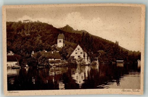 78351 W7762 Bodman Foto AK Kirche