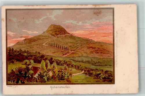 73033 W7320 Hohenstaufen Lithographie