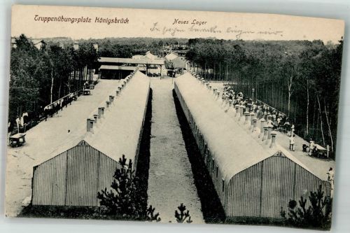 01936 O8293 Königsbrück 1918 - Neues Lager Truppenübungsplatz
