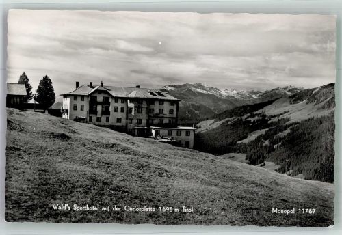 6281 Gerlos Foto AK Sport- Hotel auf der Gerlosplatte