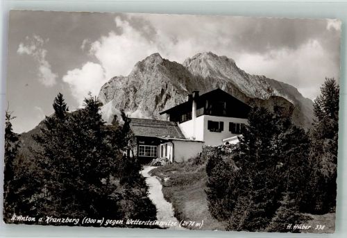 6580 St. Anton am Arlberg Foto AK Gasthaus Kranzberg