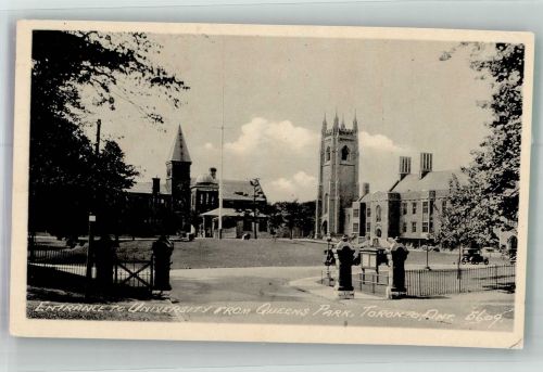 Toronto 1931 Gebrauchsspuren Universität