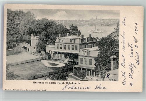 Jersey City 1904 Gebrauchsspuren Burg Point Hoboken