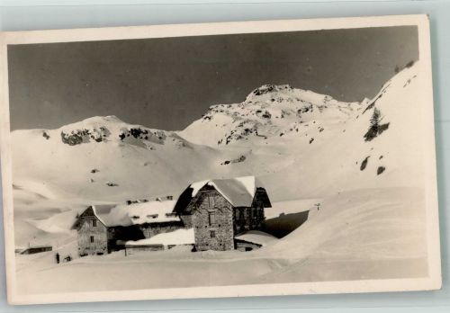 Seekarhaus Winter Hüttenstempel