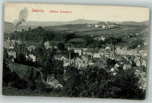 01855 O8360 Sebnitz 1911 - Fabrik