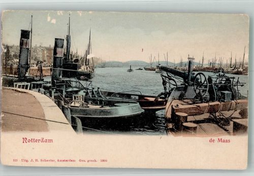 3001 Rotterdam Gebrauchsspuren Die Maas Hafen