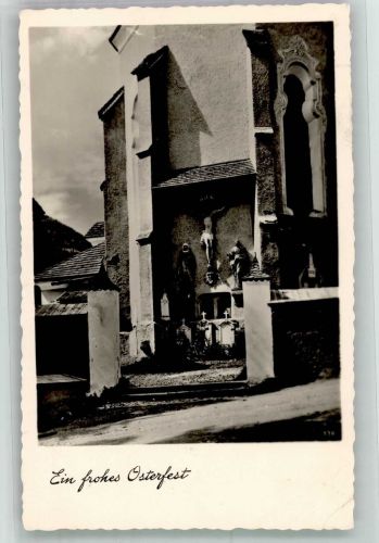 9920 Sillian 1942 Gebrauchsspuren Kirche Altar Pustertal