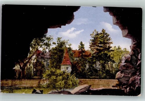 57590 Aboncourt-sur-Seille Foto AK Schloss Erlen