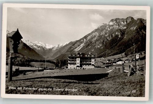 6152 Trins 1954 Foto AK Hotel Trinserhof