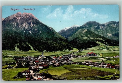 6166 Fulpmes 1912 Foto AK Stubaital