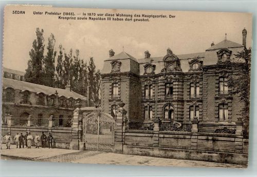 08200 Sedan 1940 Foto AK Untere Prefektur Hauptquartier Napoleno IIIb1870