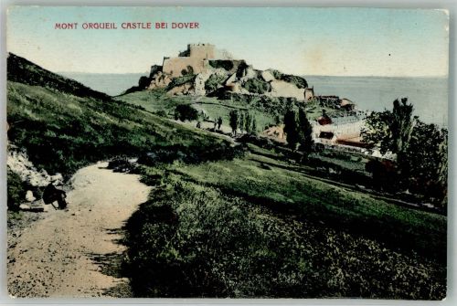Dover Foto AK Burg Mont Orgueil