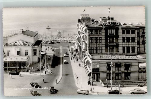 2491 Scheveningen Den Haag Foto AK Auto Palacestraat