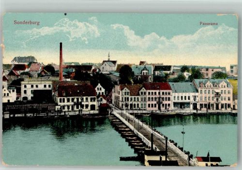 Sonderburg Sonderborg 1915 Foto AK