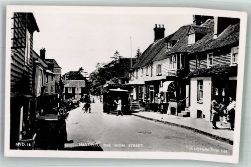 Royal Tunbridge Wells Foto AK LKW High Street Mayfield