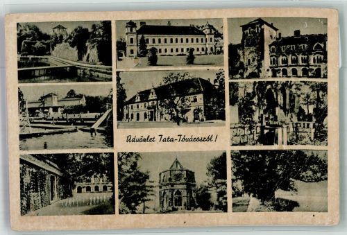 Tata Foto AK Schwimmbad Schloss