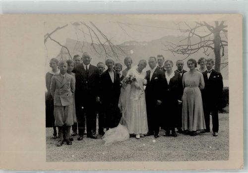 Gruppenfoto Hochzeit