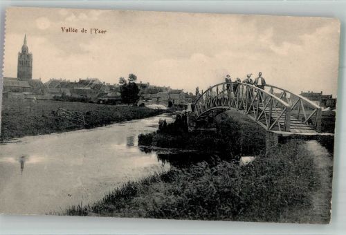 Dixmude Dixmont / Diksmuide Foto AK Vallée de l´ Yser