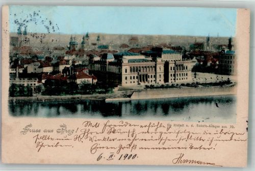 Prag Praha 1900 Foto AK Altstadt