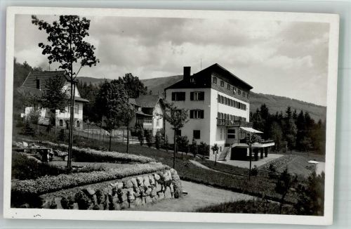 Zlin Gottwaldov Foto AK Pension Hotel Erholungsheim der Privatangestellten