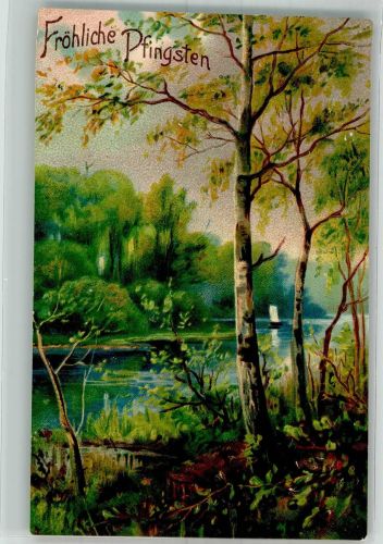 Pfingsten 1908 Prägedruck
