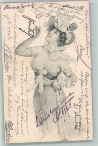 Frau im Jugendstil Sect 1903