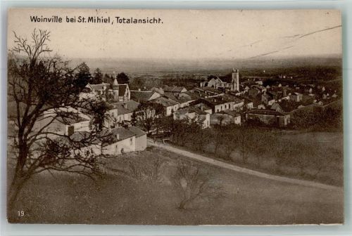 55300 Saint-Mihiel Foto AK Woinville Feldpost WK I 33.Reserve-Div.