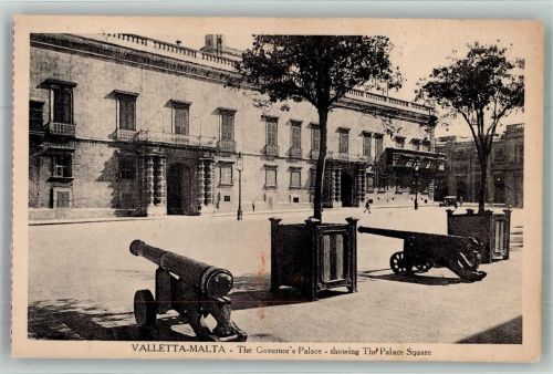 Valletta Foto AK Schloss Kanonen