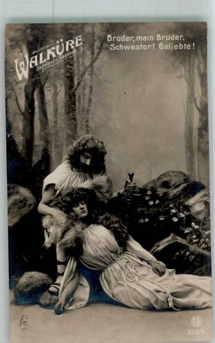 Walküre Serie 272-6 Wagner, R. 1908 Foto AK