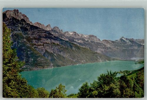 Wallensee m. Churfirsten F.Ph.G. Nr. 2563 Farben Fotos
