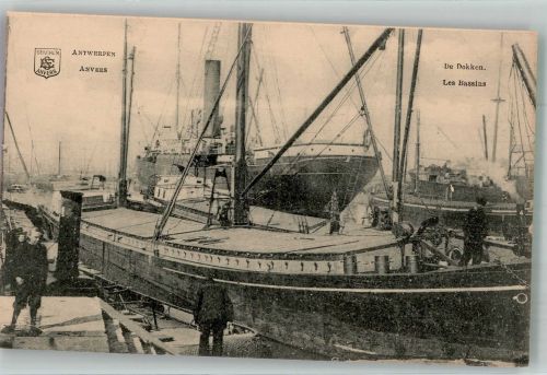 Antwerpen Anvers Foto AK Hafen