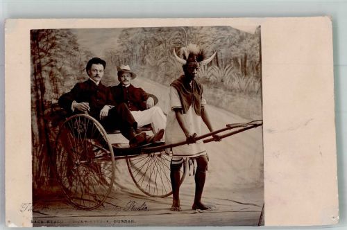 Durban Gebrauchsspuren Tracht Riksha
