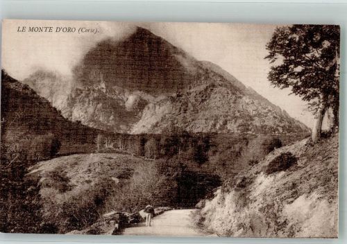 20000 Ajaccio Foto AK Le Monte d´Oro Korsika