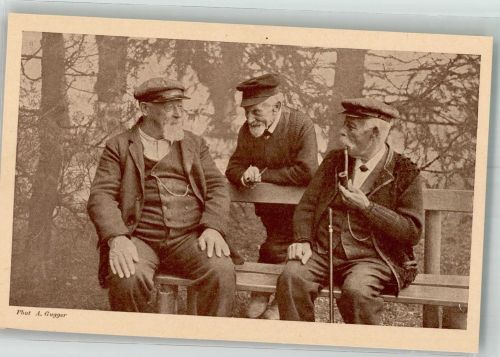 Foto A. Gugger Für das Alter Männer Pfeife