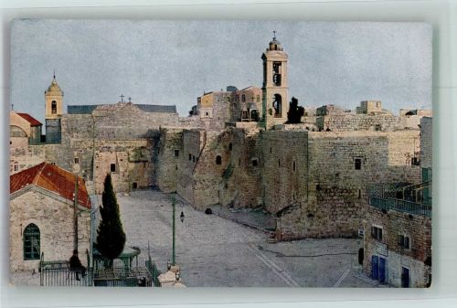 Bethlehem Foto AK Geburts- Kirche