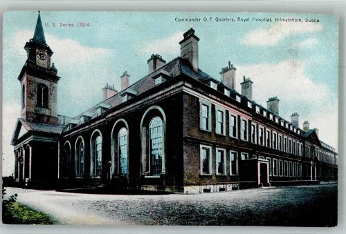 Dublin Foto AK Commander O.f. Quarters Krankenhaus