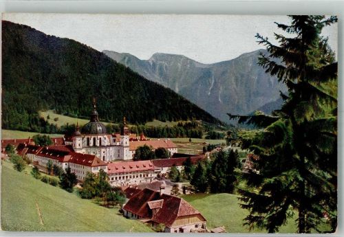 W8107 Ettal Kloster Ettal bei Oberammergau Novitas Nr. 1152 Farben Fotos