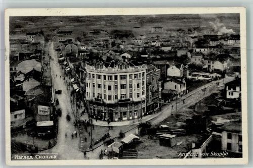 Skopje Uskub 1935 Foto AK